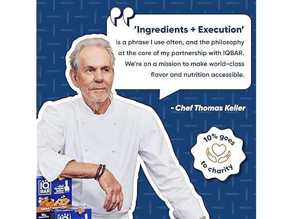 24CT IQBAR Clean Plant Protein Bars- Salted Caramel