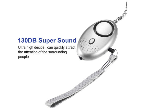 2-Pack Personal Security Alarm Keychain