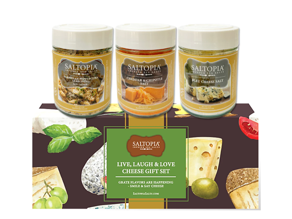 (3pk) Infused Sea Salts Gift Set- Your Choice