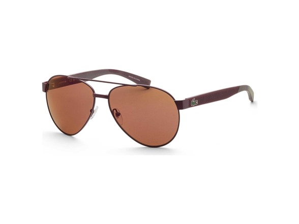 Lacoste Unisex 60mm Red Sunglasses