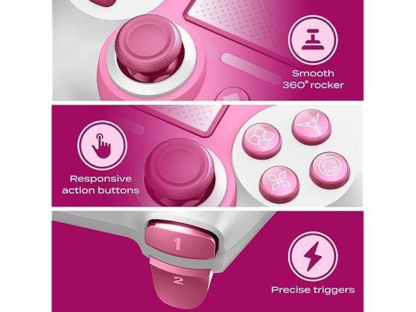 Ubsvaky Wireless Controller Compatible with PS4