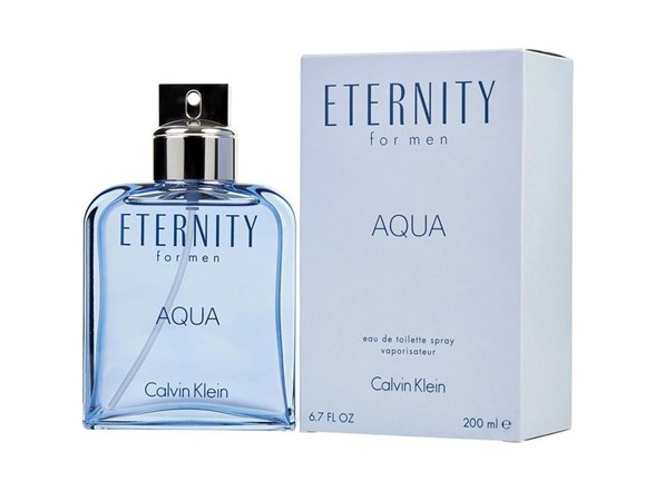 Eternity Aqua/Calvin Klein EDT Spray 6.7 Oz (M)