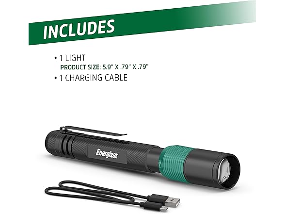 Energizer X-400 Pen Light Flashlight