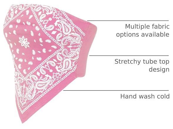 Design By Olivia Women (L) Sexy Paisley Tube Top