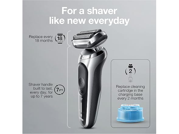 Braun Series 7 7071CC Flex Electric Razor for Men