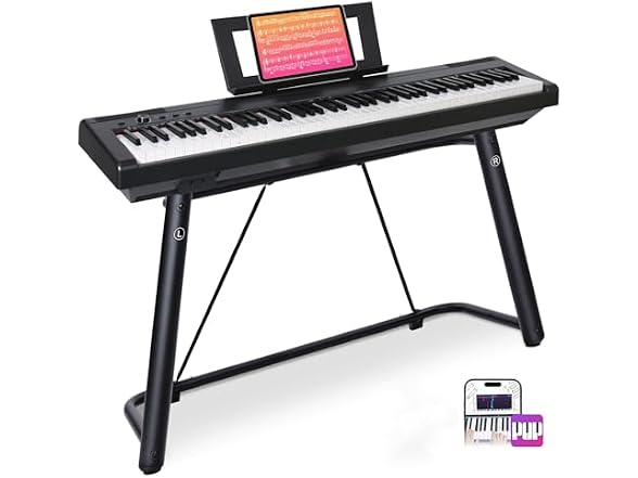AODSK 88-Key Weighted Digital Piano