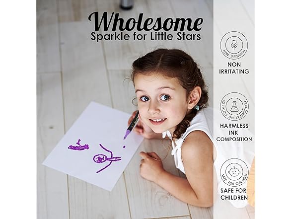 chodoe Glitter Gel Pens Extra-Fine Tip