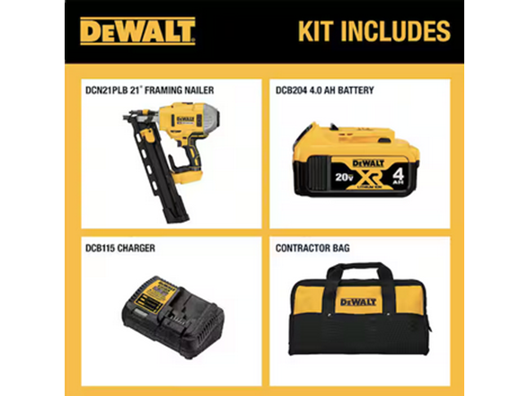 DEWALT DCN21PLM 20V MAX XR 2spd Framing Nailer