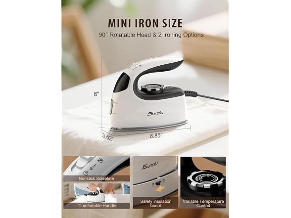 Sundu Mini Steam Iron