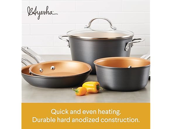 Ayesha Curry Home Collection Hard Anodiz