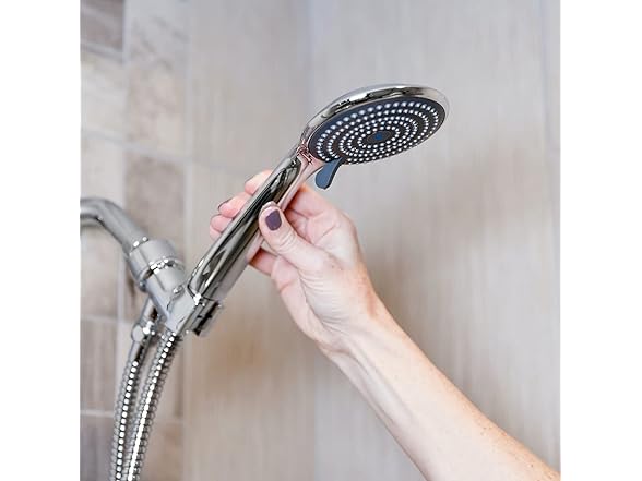 3-Function Handheld Shower Head w/ Hose