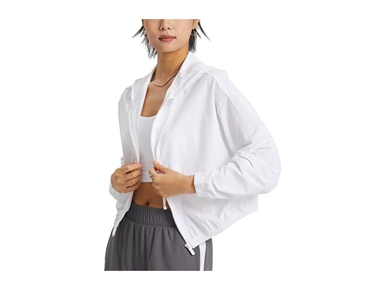 Athletic Crop Jacket UPF 50+ Protection (Open Box)