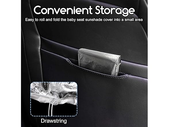 Haoall Baby Car Seat Sun Shade Cover