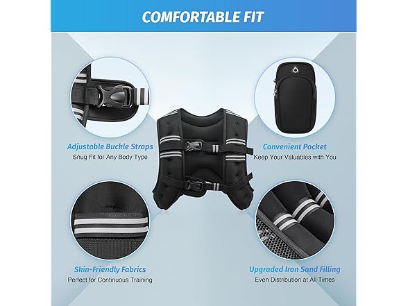 ZELUS Weighted Vest - 25lb