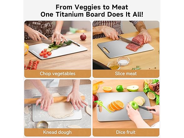 Perehome Titanium Cutting Board, 3pcs