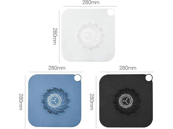 YANCAI Shower Drain Hair Catcher, Floor