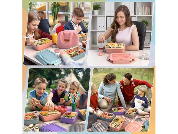 AUSTINEY 1100ml Bento Lunch Box
