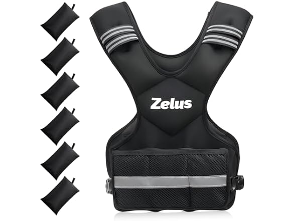 ZELUS Weighted Vest - 20-32lbs