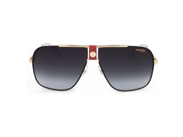 Carrera Men's 63 mm Gold Red Sunglasses
