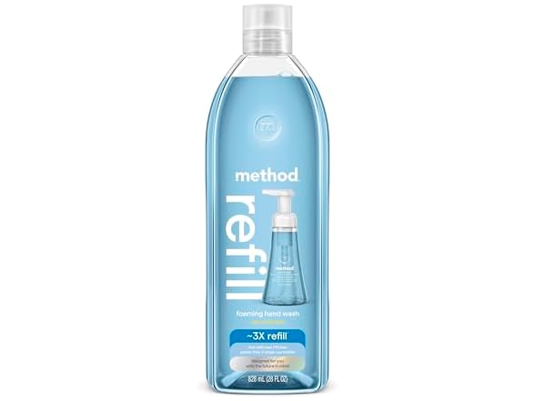 Method Foaming Hand Soap Refill Sea Min 28oz