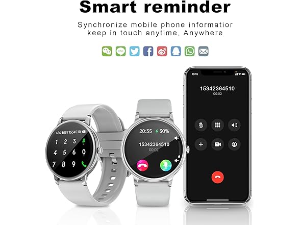 Generic Smartwatch Full Touch Screen