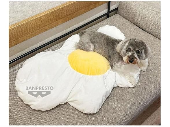 Banpresto - Food Series - Fried Egg, Jumbo Plush