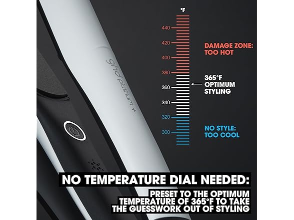 ghd Platinum+ Styler, 1" Flat Iron Hair Straightener