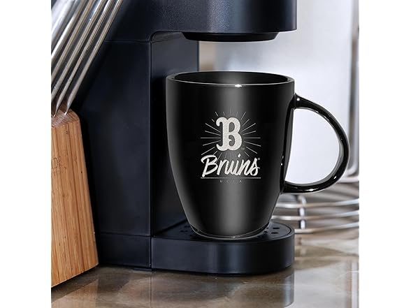 UCLA Bruins Sunburst Black Mug
