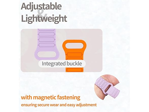 Miranzoa Magnetic Silicone watch band