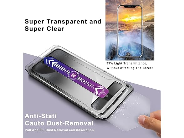 CHISHA 2-Pack Screen Protector