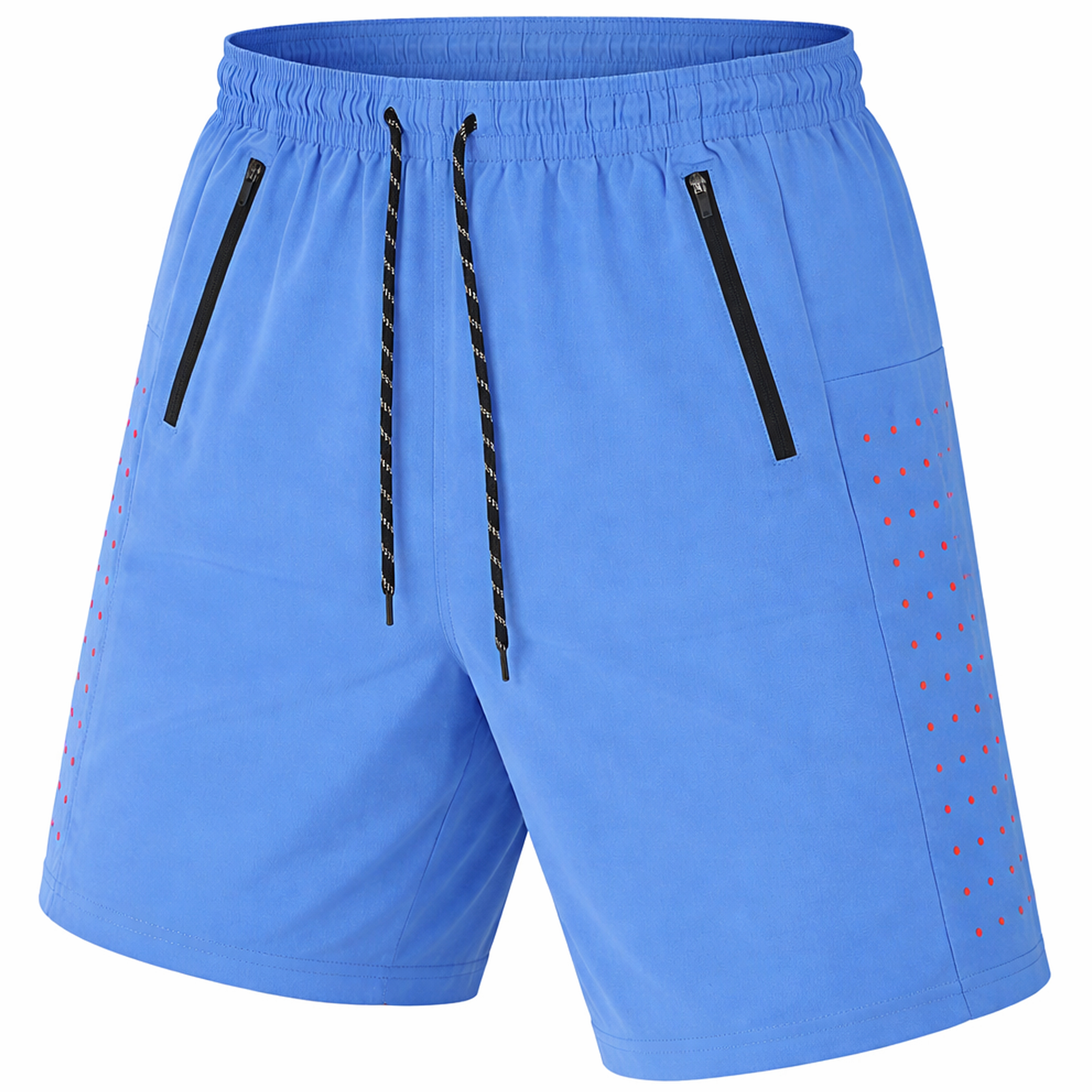 Mens Training Shorts w/ Dotted Trim (S-2XL) - Gallery 33