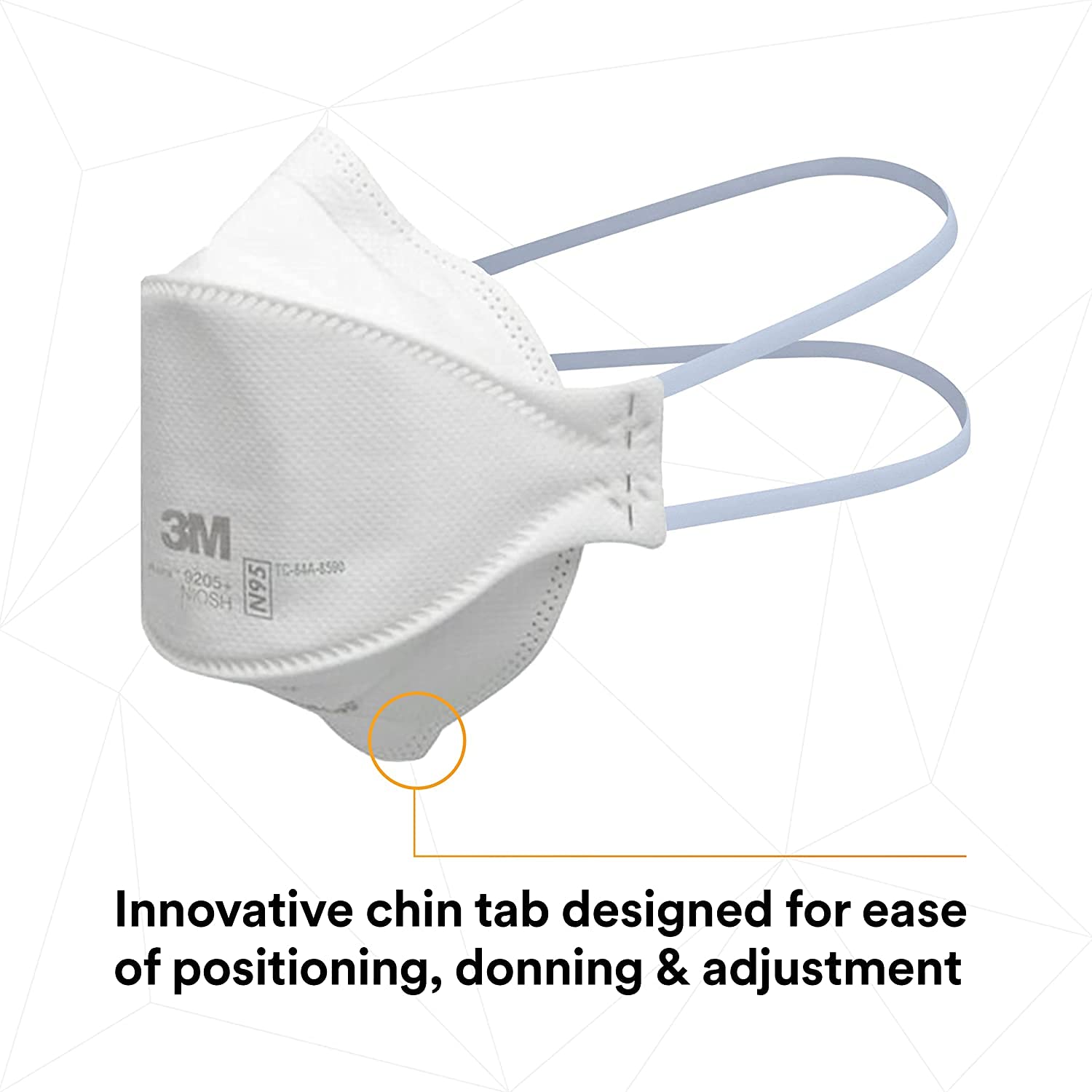 3M Aura Particulate Respirator 9205+, N95 - Gallery 11
