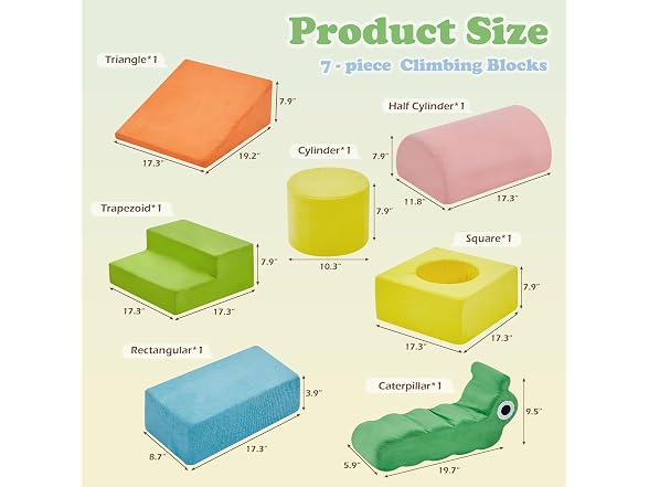 Climbing Blocks for Toddlers