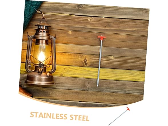 Happyyami 12pcs Heavy Duty Tent Pegs