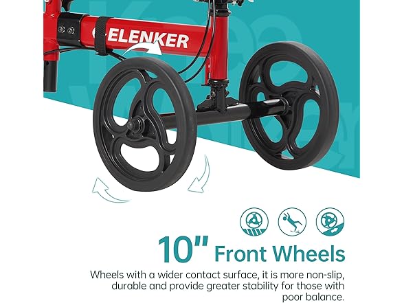 ELENKER BC2170625080004 Knee scooter