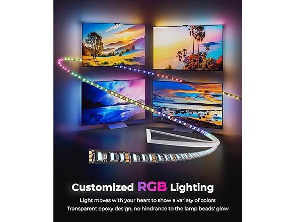 DeckTok TV LED Backlight 15.5ft | 55-100"