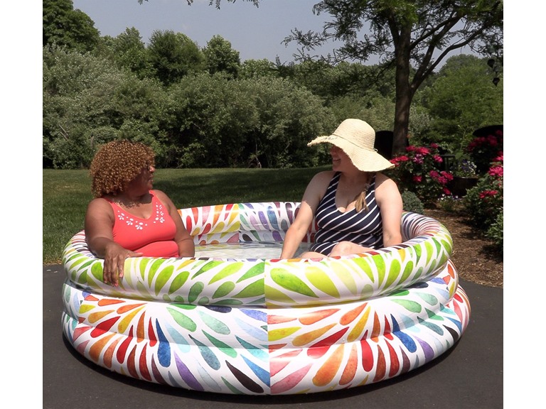 Vivid Living M72574 DL2000 5-foot Inflatable Pool Confett