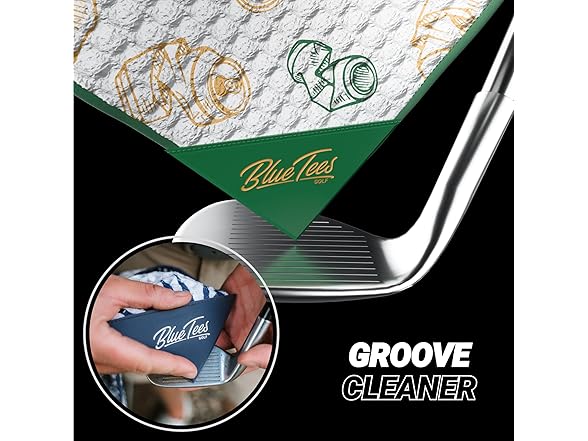 Blue Tees Golf Premium Magnetic Towel