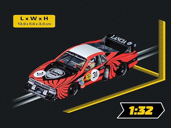Carrera Lancia Beta Montecarlo Turbo No.31 Slot Car