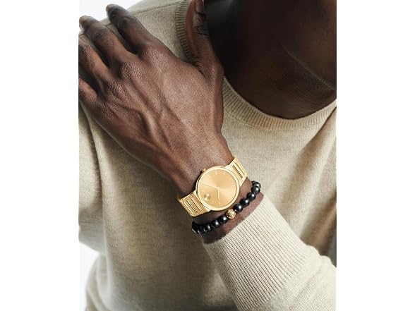 Movado Men's BOLD Horizon 40mm with Yellow Watch