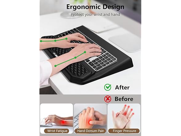 abc.mat Ergonomic Keyboard Stand Rest