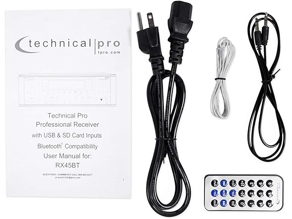 Technical Pro Bluetooth Audio Amplifier