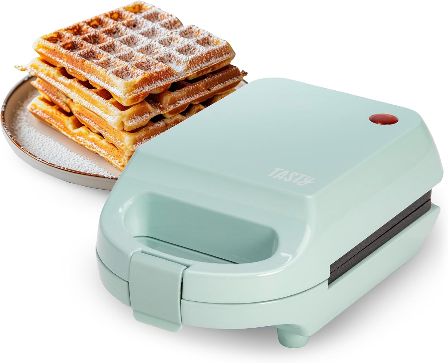 Tasty Mini Nonstick Waffle Maker - Gallery 8