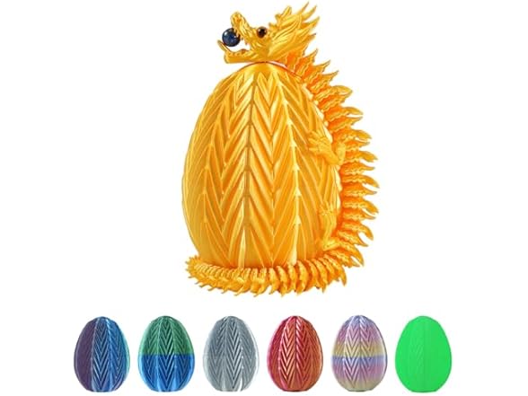 Cucue 3D Printed Dragon Egg
