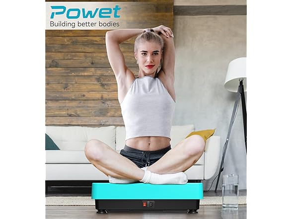 POWET BC085525060002 vibration plate (Open Box)