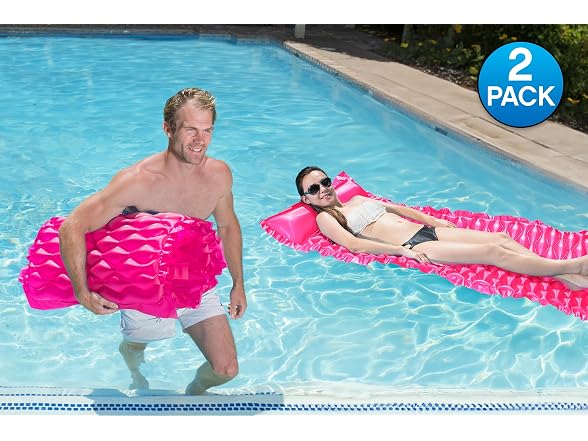 Poolmaster 2-Pack Roll ’N Go Inflatable Floats