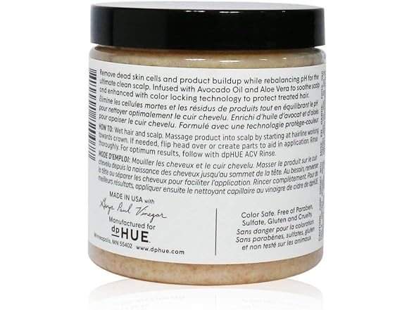 Apple Cider Vinegar Scalp Scrub