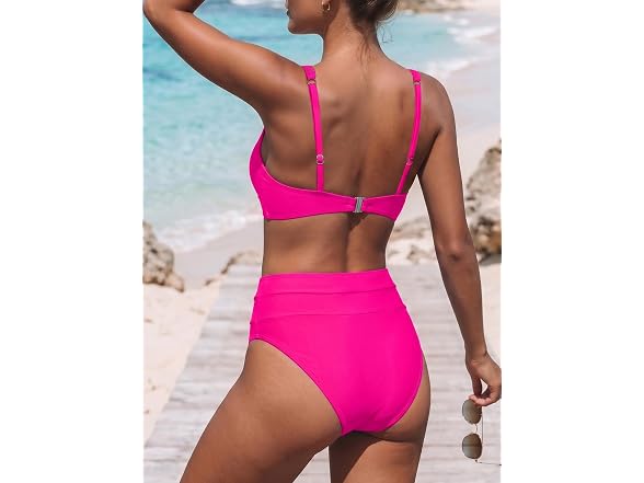 Hilinker Women (XL) High Waisted Bikini Swimsuits