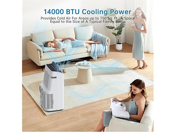 GarveeTech 14000 BTU Portable Air Conditioner