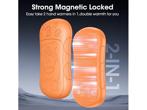 OLV OLV Hand Warmers Rechargeable 2 Pack St